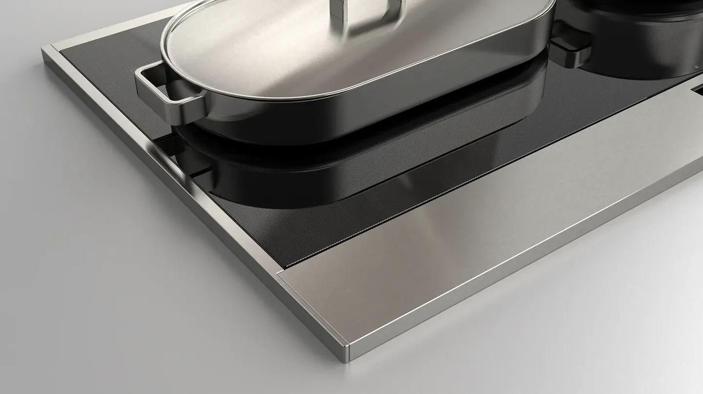Angle de l'Enova 120 et cadre inox