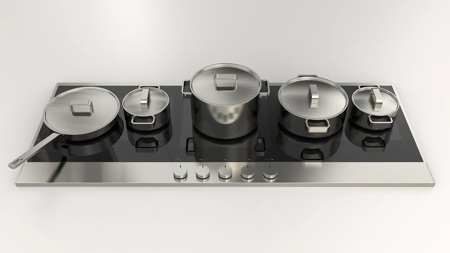 Enova 120 inox avec cinq récipients