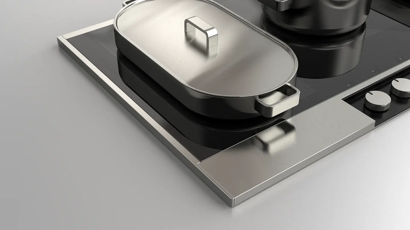 Angle de l'Enova 90 et cadre inox