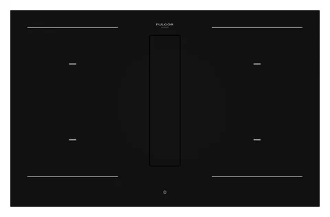 Table à induction aspirante ARIA+ 80 Fulgor Milano FHH 800 ID TC BK