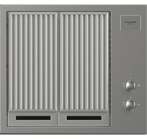 Barbecue grilles inox 600 Fulgor Milano FOBQ 602 G X