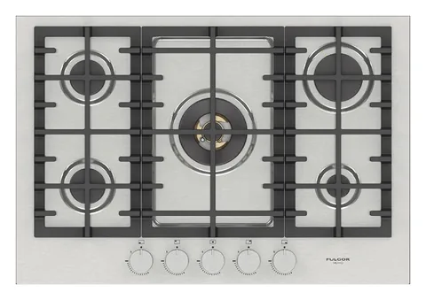 Plan de cuisson gaz 75 Fulgor Milano FPH 7541 G WK X