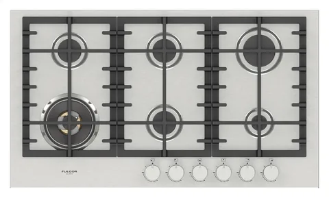 Plan de cuisson gaz 90 Fulgor Milano FPH 906 G WK X
