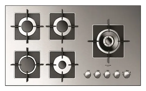 Plan de cuisson gaz 90 Fulgor Milano FSH 905 G DWK XX