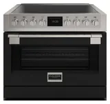 Cuisinière Induction 36" — Noir Mat