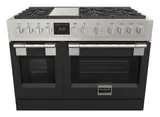 Cuisinière Pro Multifonction 48" — Noir Mat