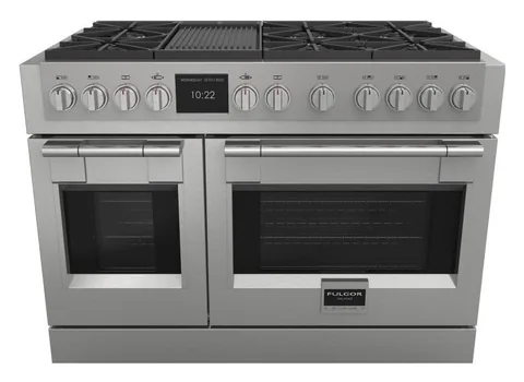 Cuisinière Pro Multifonction 48" Fulgor Milano FSRC 4807 2P MK 2F X/2