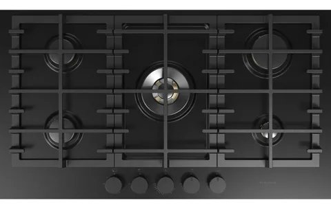 Table de cuisson gaz 90 - Wok central Fulgor Milano FUH 9041 G DWK MBK