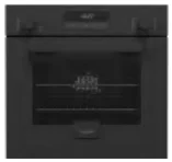 Four gaz ventilé 60 — Noir Mat
