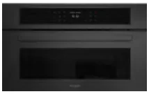 Four combiné vapeur 30" — Noir Mat