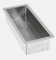 Bassin égouttoir inox 389x152x100 Fulgor Milano C 4319 X