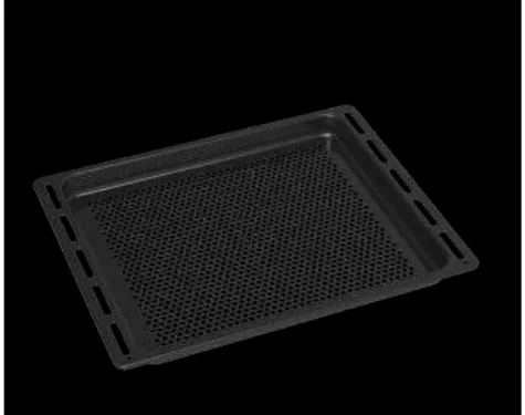 Plateau émaillé h30 AirFry pour fours 60 cm Fulgor Milano FET AIR BK