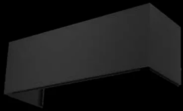Kit cheminée noir mat pour hotte FPRHD 362 TC